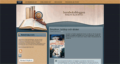 Desktop Screenshot of barnboksbloggen.se